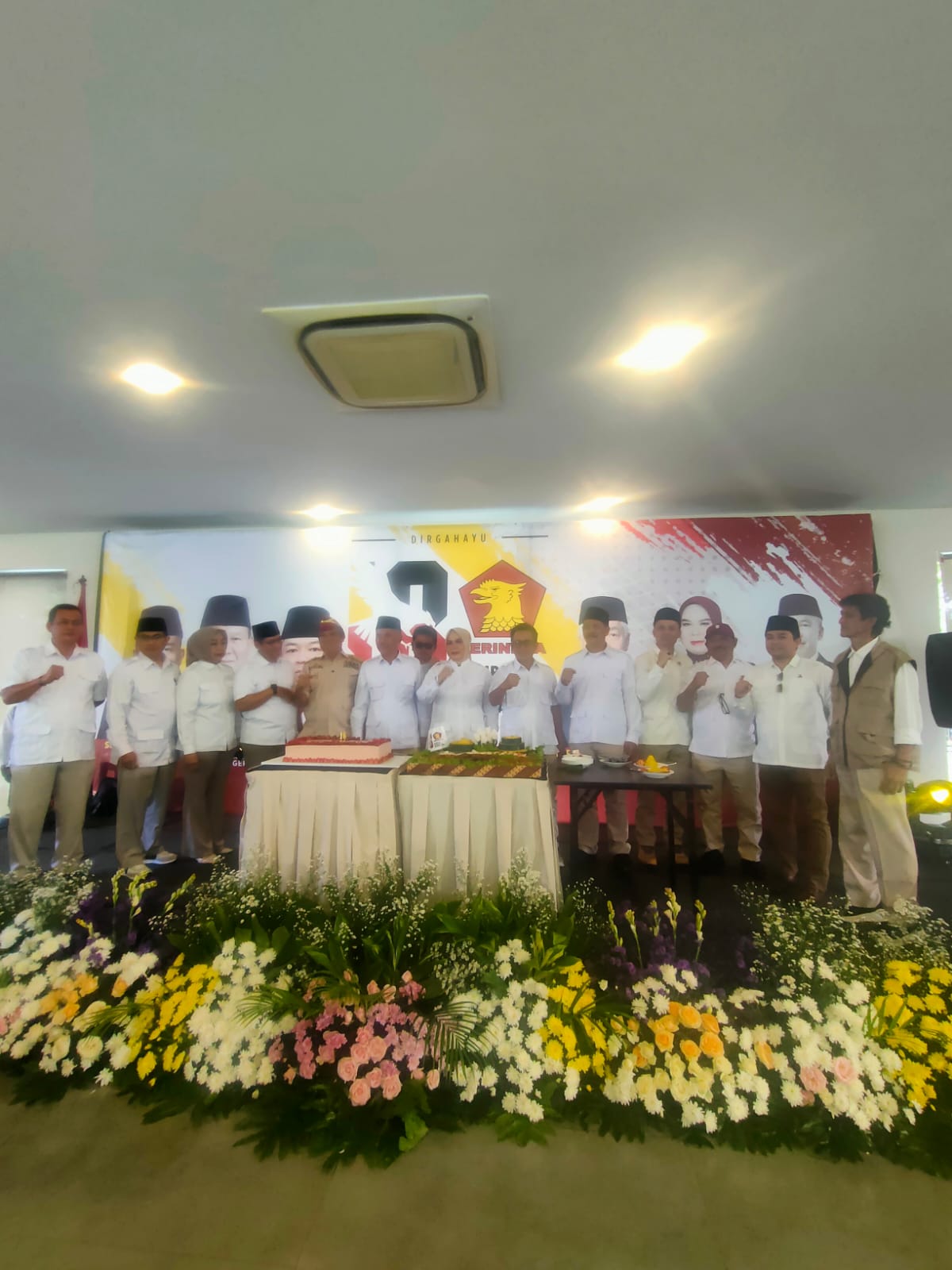 HUT ke-18 Gerindra di Bandung Barat, Perkuat Soliditas Kader dan Komitmen Pelayanan Publik