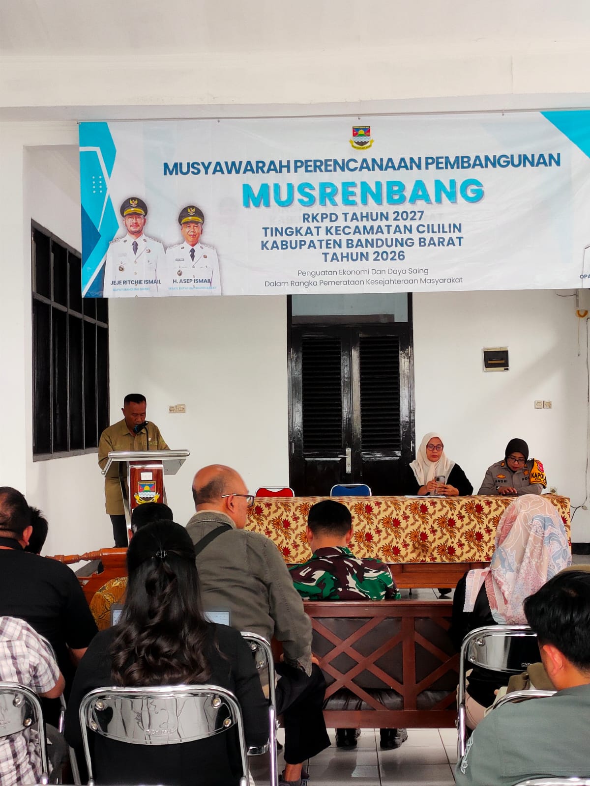 Aspirasi Warga Menguat di Musrenbang Cililin, Perbaikan Jalan Jadi Prioritas Utama