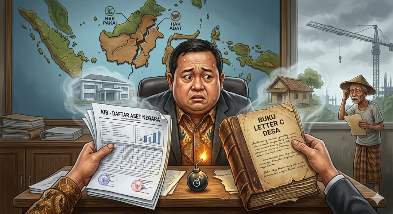 ​Bom Waktu di Balik Duplikasi Aset: Mengapa KIB dan Letter C yang Tak Sinkron Bisa Menyeret Pejabat ke Ranah Pidana?