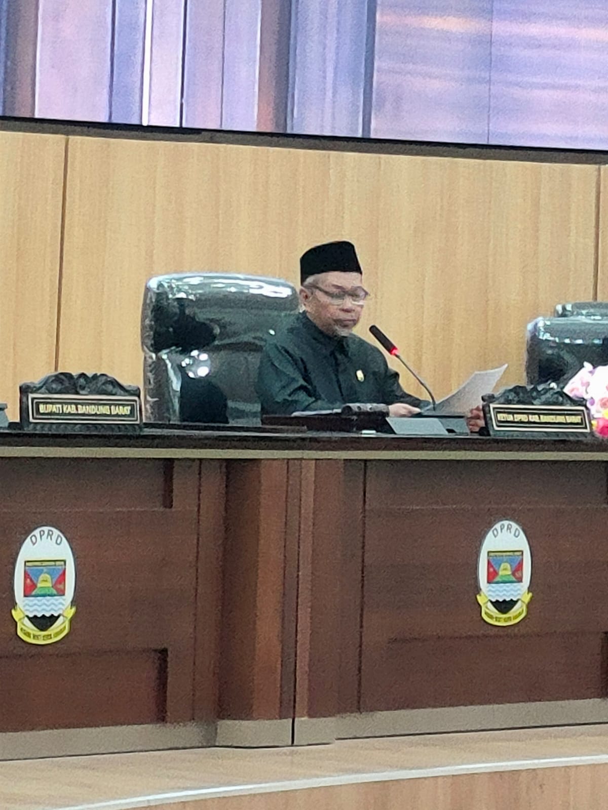 Paripurna DPRD Bandung Barat Bahas LKPJ 2025, Pansus Dibentuk untuk Susun Rekomendasi