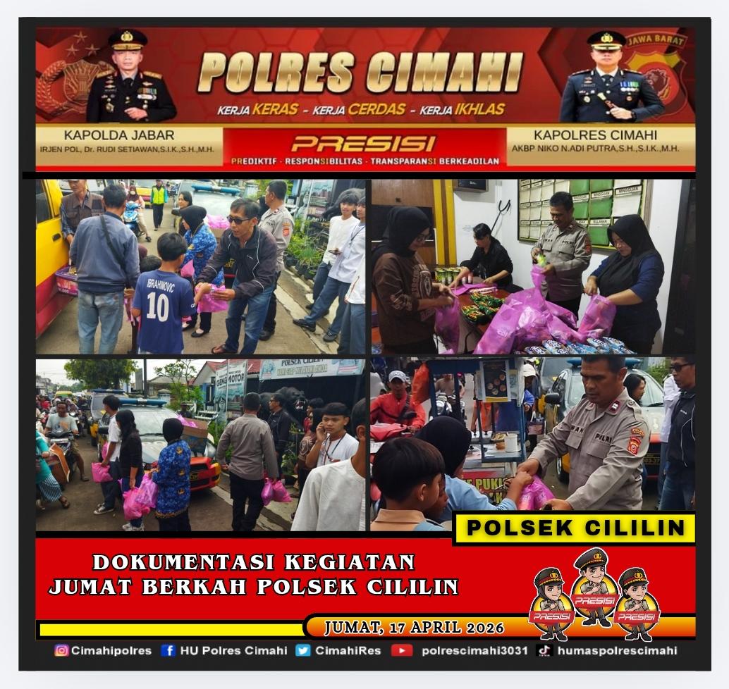 Dipimpin Andriani, Polsek Cililin Pererat Kedekatan dengan Warga Lewat Jumat Berkah