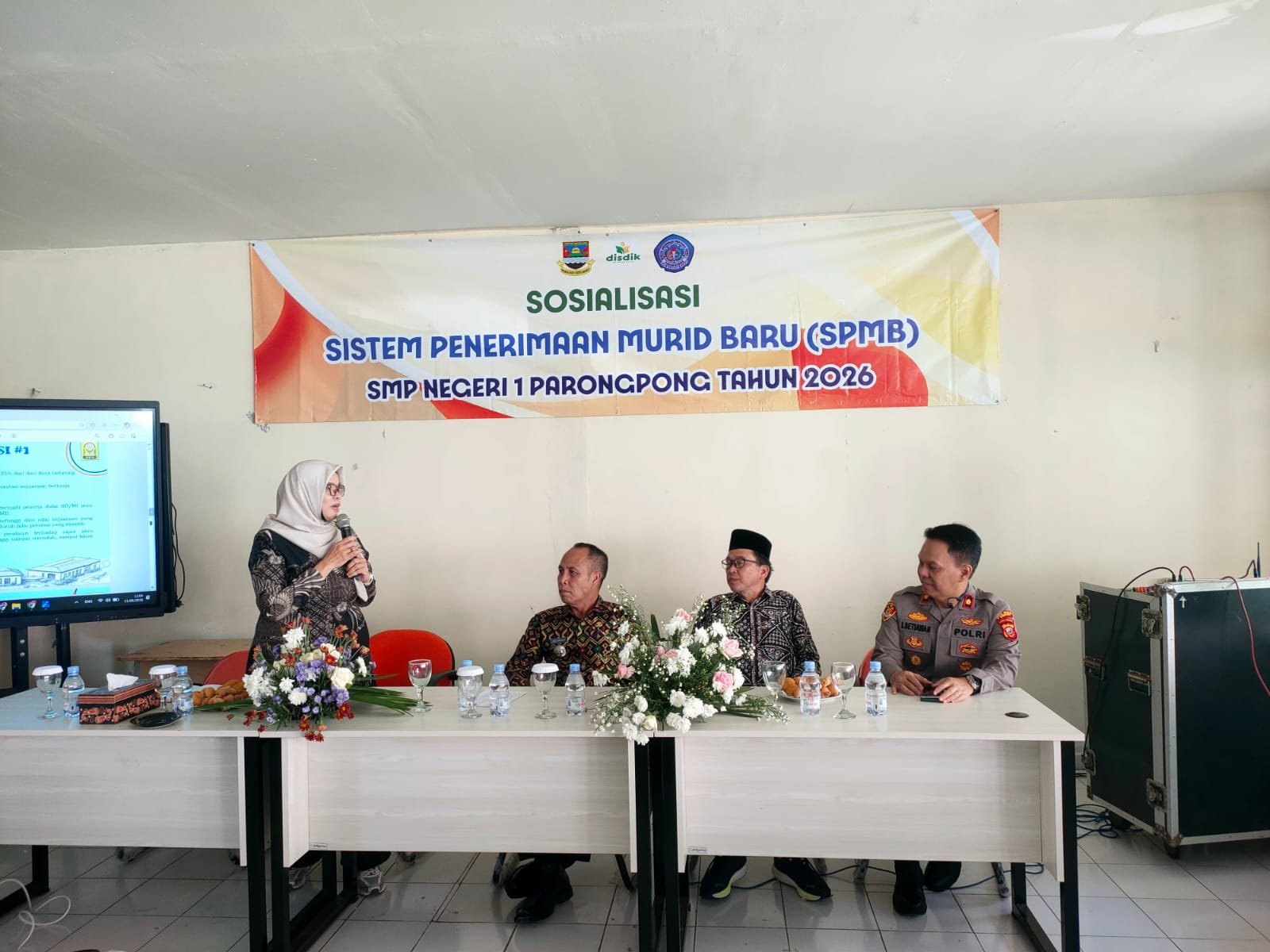 Sosialisasi SPMB 2026 di SMPN 1 Parongpong Tekankan Transparansi, Akses Pendidikan, dan Pendaftaran Gratis