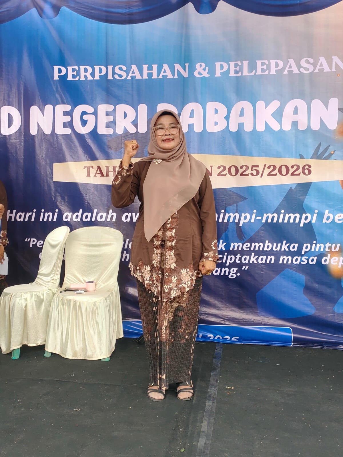 Perpisahan Siswa Kls VI SDN Babakan Pari Diwarnai Semangat Gotong Royong Orang Tua dan Guru