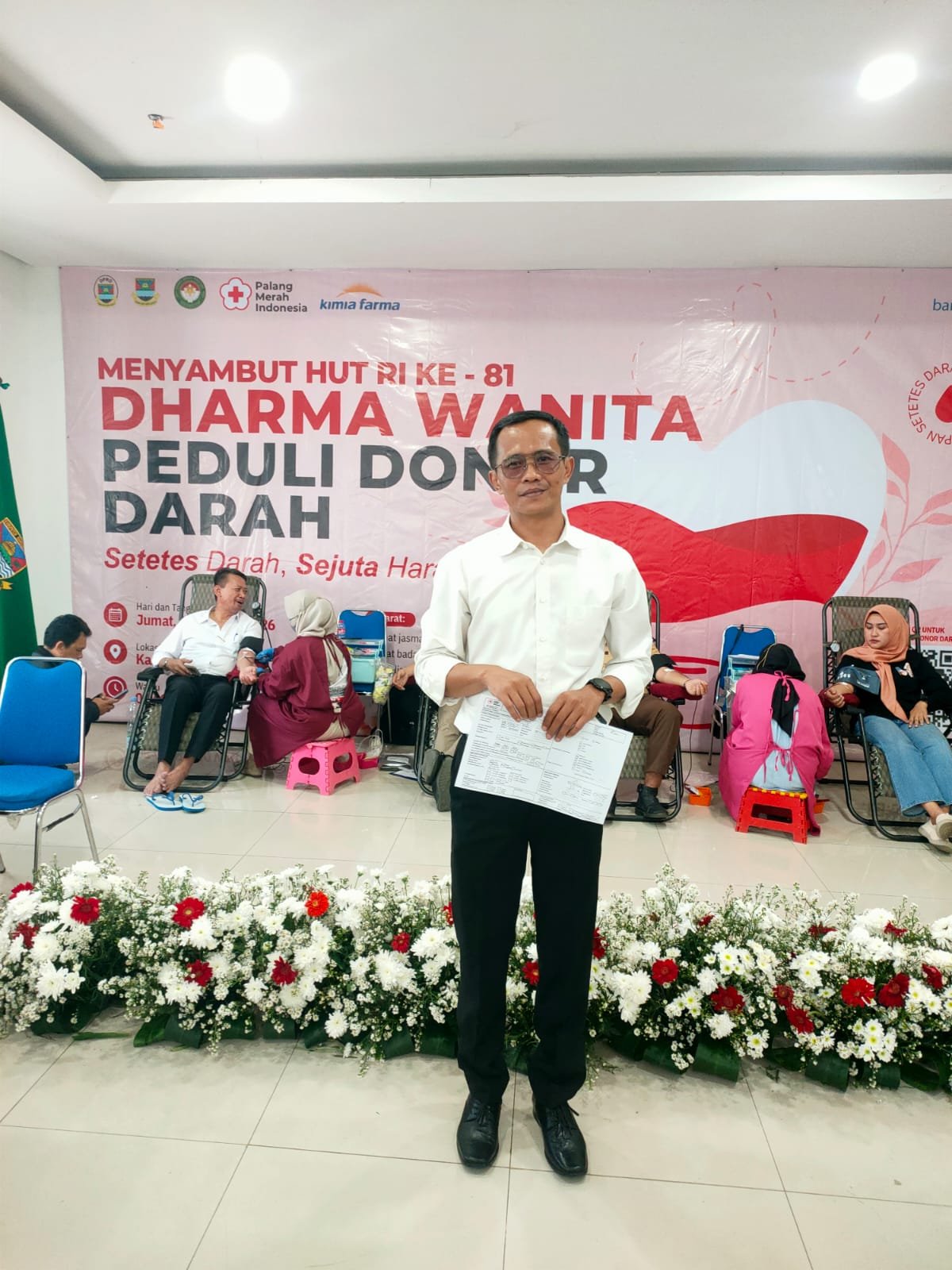 Pengalaman Pertama Anggota DPRD KBB Asep Miftah Sofwan Donor Darah: Sempat Gugup, Lega Usai Lolos Tes Medis