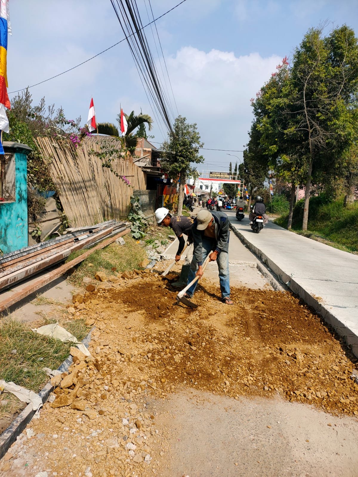 Pemerintah Desa Cibodas Harapkan Penuntasan Sisa Perbaikan Jalan Kabupaten