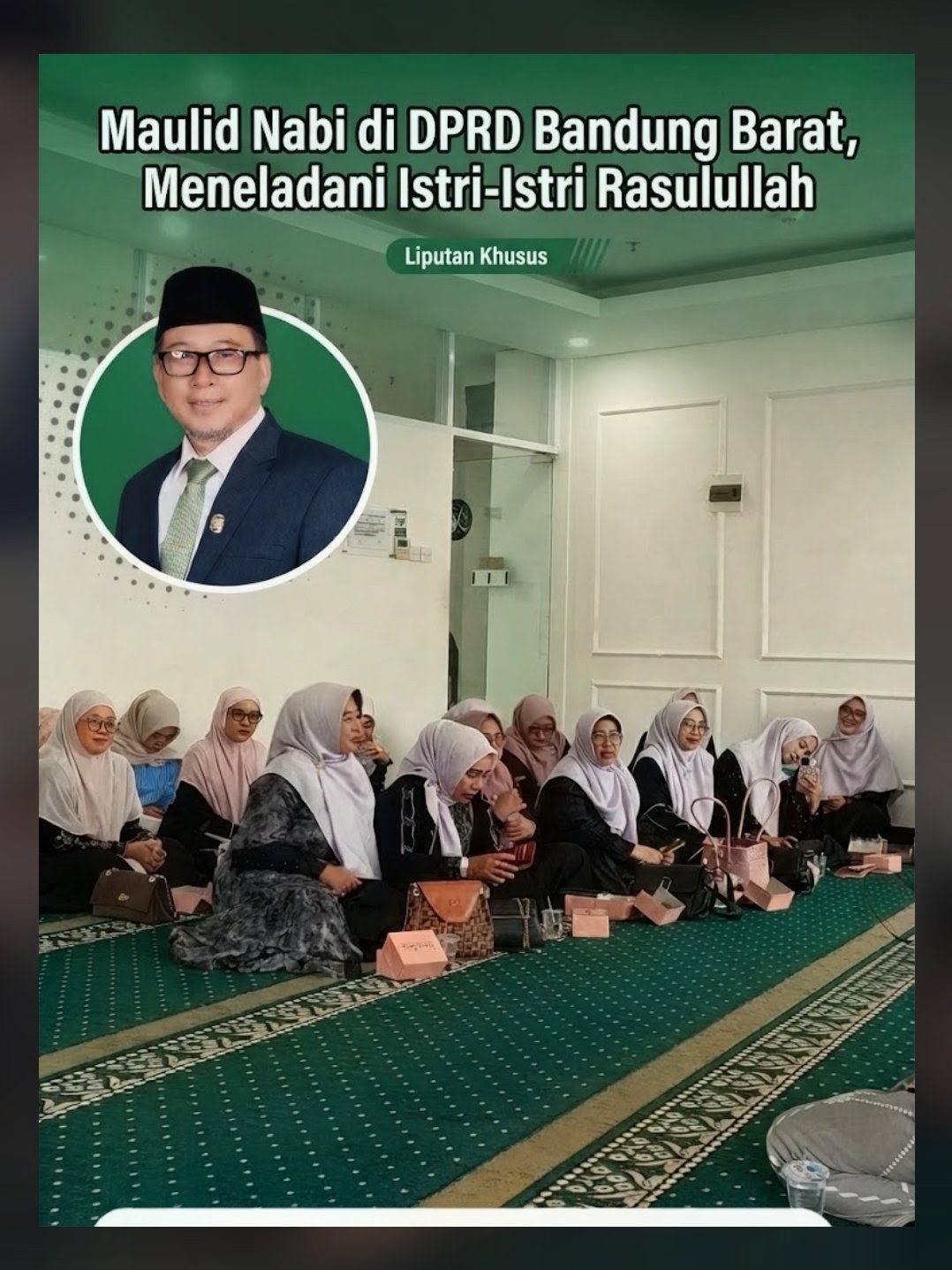 Maulid Nabi di DPRD Bandung Barat, Meneladani Istri-Istri Rasulullah