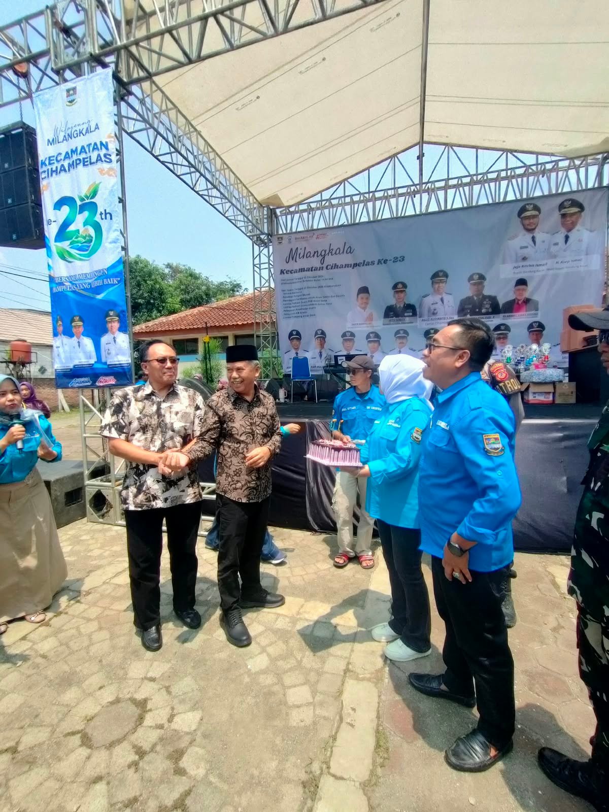 Milangkala ke-23, Kecamatan Cihampelas Dorong Penguatan Ekonomi dan Pelayanan Masyarakat