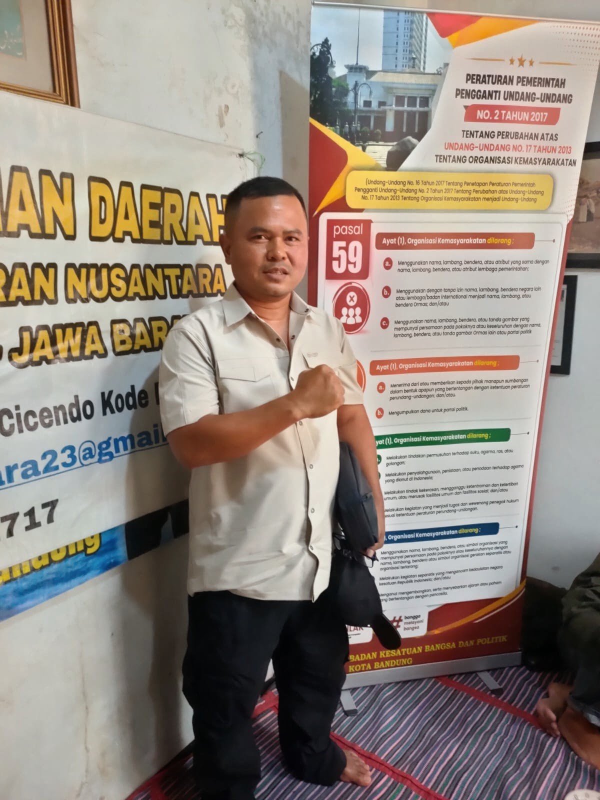 Safari Ormas, Kesbangpol Kota Bandung Dorong Organisasi Perkuat Kepatuhan Hukum dan Peran Sosial